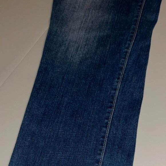 Vera Wang Womans Size 14 Straight Leg Stretch Jeans 36W 26.5L - Picture 4 of 7